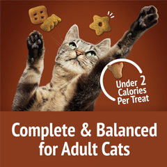 Purina Friskies Cat Treats, Party Mix Wild West Crunch -  2.1 oz. Pouches