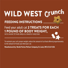 Purina Friskies Cat Treats, Party Mix Wild West Crunch -  2.1 oz. Pouches