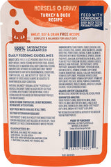 Adult Grain Free Wet Cat Food, Turkey & Duck Recipe, 3 Ounce Pouch (Pack of 4)