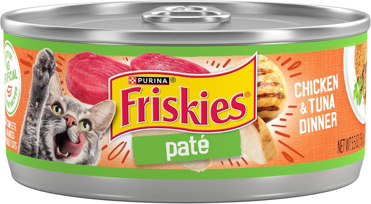 Purina Fancy Feast Pate Turkey and Giblets Feast Classic Grain Free Wet Cat Food Pate - (Pack of 24) 3 oz. Cans