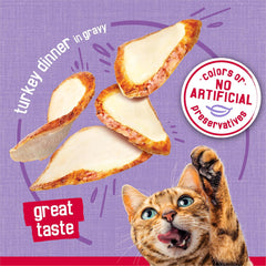 Purina Friskies Prime Filets Turkey Dinner in Wet Cat Food Gravy - (Pack of 24) 5.5 oz. Cans