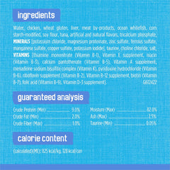 Purina Friskies Shreds With Ocean Whitefish and Tuna in Sauce Wet Cat Food - (Pack of 24) 5.5 oz. Cans