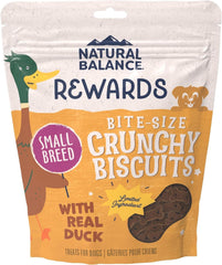Natural Balance 723633602082 L.I.T. Limited Ingredient Treats Duck & Potato 8Oz