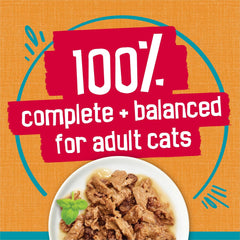 Purina Friskies Wet Cat Food Tasty Treasures With Chicken in Gravy (With Liver) - (Pack of 24) 5.5 oz. Cans