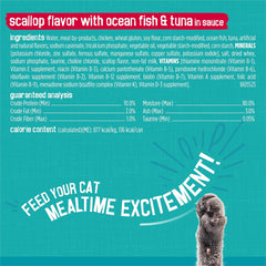 Purina Friskies Gravy Wet Cat Food Variety Pack, Tasty Treasures Prime Filets - (12) 5.5 oz. Cans