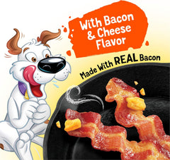 Purina Beggin' Strips With Real Meat Dog Training Treats With Bacon and Cheese Flavors - 6 Ounce