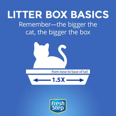 Fresh Step Non Clumping Cat Litter With Febreze Freshness, With 7-Day Odor Control, 35 lb. Bag