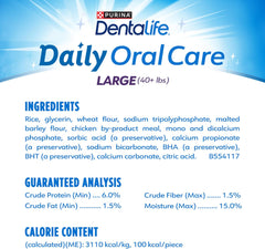 Purina DentaLife Small/Medium Breed Dog Dental Chews; ActivFresh Daily Oral Care Small/Medium Chews - 9 ct. Pouch