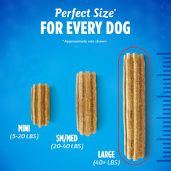 Purina DentaLife Small/Medium Breed Dog Dental Chews; ActivFresh Daily Oral Care Small/Medium Chews - 9 ct. Pouch