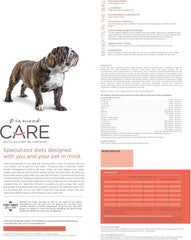 Diamond CARE Specialized Grain-Free Formulation Adult Dry Dog Food to Support Healthy Weight Management Made Lamb Protein, Probiotics and High Fiber to Aid in Weight Control