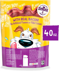 Purina Beggin' Strips Dog Treats, Original With Bacon Flavor - 40 oz. Pouch