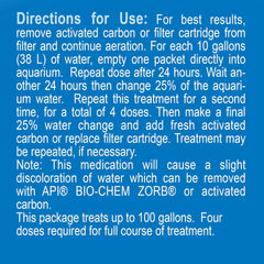 API FIN & BODY CURE Freshwater Fish Powder Medication