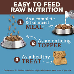 Primal Freeze Dried Raw Cat Food Nuggets Rabbit, Complete & Balanced Meal or Topper, Premium, Healthy, Grain Free, High Protein Raw Cat Food with Probiotics