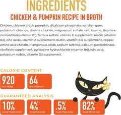 Tiki Cat Aloha Friends, Chicken & Pumpkin, Grain-Free & High Moisture, Wet Cat Food for All Life Stages