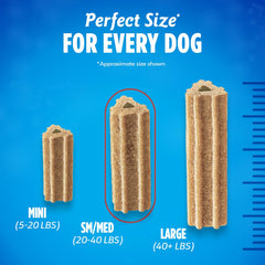 Purina DentaLife Small/Medium Breed Dog Dental Chews; ActivFresh Daily Oral Care Small/Medium Chews - 9 ct. Pouch