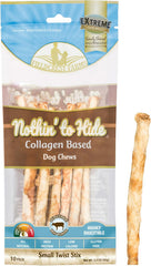 Fieldcrest Farms Nothing to Hide Natural Rawhide Alternative Small Twist Stix for Dogs - (10 Sticks) All Natural Easily Digestible Chews for All Breed Dogs - Great for Dental Health
