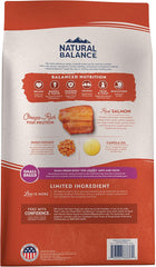 Natural Balance Limited Ingredient Small Breed Adult Grain-Free Dry Dog Food, Salmon & Sweet Potato Recipe