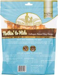 Fieldcrest Farms Nothing to Hide Natural Rawhide Alternative Large 10'' Rolls for Dogs - 2 Pack (Beef)