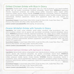 Purina Fancy Feast Gourmet Wet Cat Food Variety Pack, Petites Gravy Collection, break-apart tubs, 48 servings - (Pack of 24) 2.8 oz. Tubs