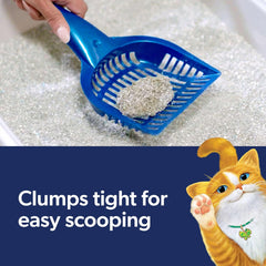 Fresh Step Clean Paws Cat Litter With Febreze Freshness With Febreze Gain Scent, Low-Tracking Clumping Litter With Guaranteed Odor Control, 22.5 lb. Box