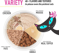 Tiki Cat Luau Pate, Ahi Tuna & Chicken Recipe in Chicken Consumme, Grain-Free Balanced Nutrition Wet Canned Cat Food, for All Life Stages,