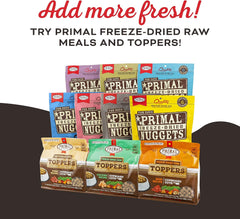 Primal Chicken Jerky Dog Treats Made with Broth, Give Pieces a Chance Training Treat for Dogs