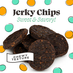 Primal Beef Jerky Dog Treats Made with Beef Bone Broth, FriendChips Matter Chewy Dog Treat