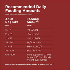 Purina Dog Chow Complete Adult Dry Dog Food Kibble Beef Flavor - 18.5 lb. Bag
