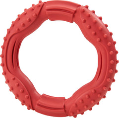 SPOT Barrett Tough Ring, Rubber Dog Toy for Agressive Chewers, 5in