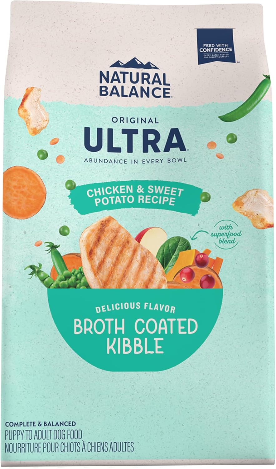 Natural Balance Original Ultra Grain Free Dry Dog Food, Chicken & Sweet Potato Recipe, 4 lbs.