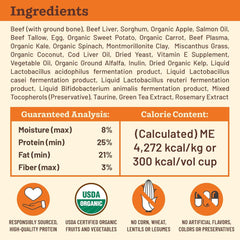 Primal Kibble in The Raw, Freeze Dried Dog Food, Beef, Scoop & Serve, Made with Raw Protein, Whole Ingredient Nutrition, Crafted in The USA, Dry Dog Food