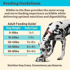 Primal Kibble in The Raw, Freeze Dried Dog Food, Fish & Pork, Scoop & Serve, Made with Raw Protein, Whole Ingredient Nutrition, Crafted in The USA, Dry Dog Food