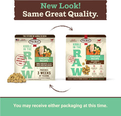 Primal Kibble in The Raw, Freeze Dried Dog Food, Chicken, Scoop & Serve, Made with Raw Protein, Whole Ingredient Nutrition, Crafted in The USA, Dry Dog Food
