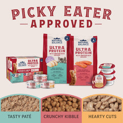 Natural Balance Ultra Protein Dry Cat Food, Real Salmon & Chicken Meal Recipe, 6 lbs.
