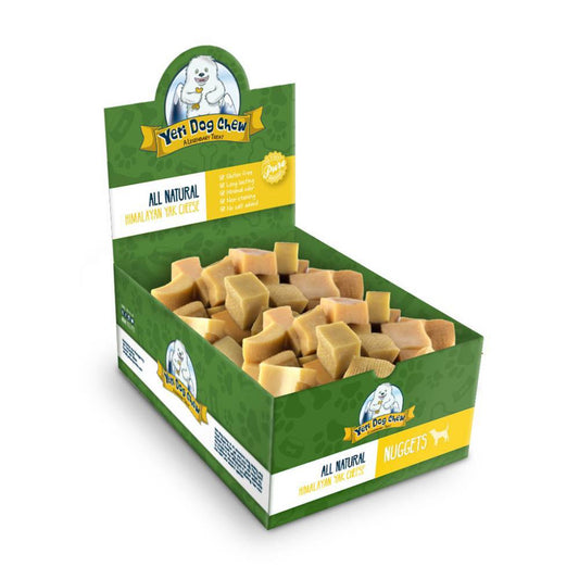 Yeti Refill Nuggets Natural Yak Cheese Treats For Puff and Play Dog Toy 3lb box
