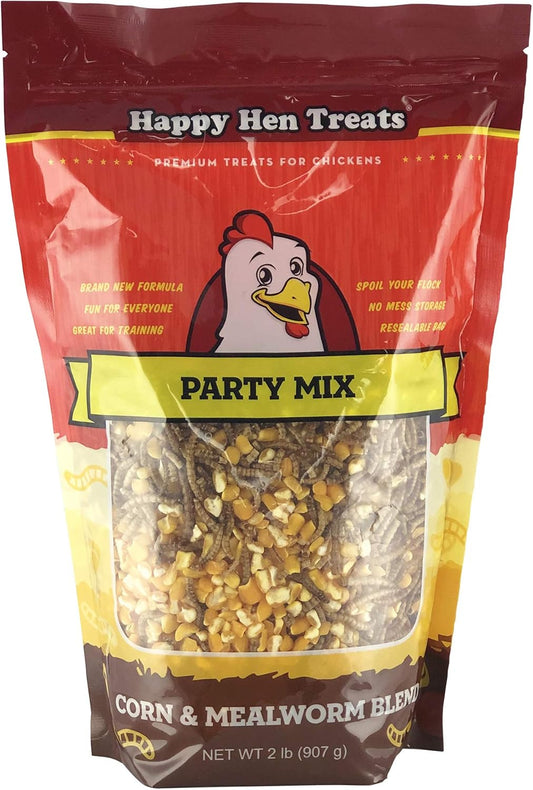 Happy Hen Treats® Party Mix – 2 lb Pouch