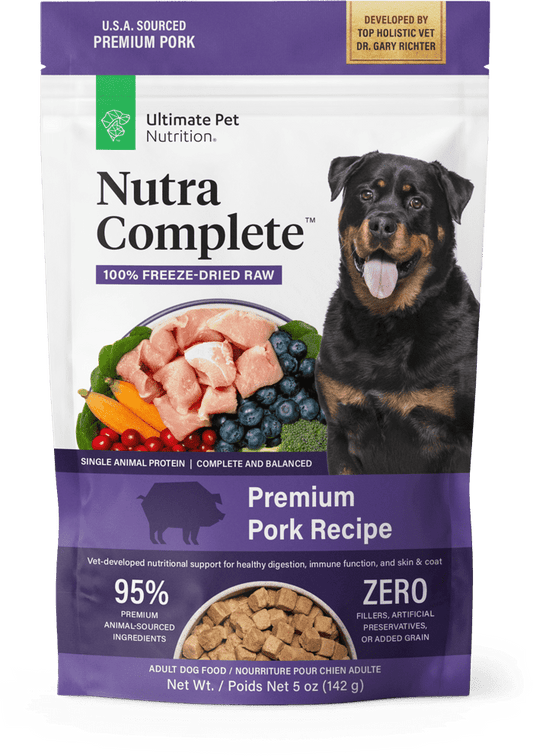 Nutra Complete Premium Pork Dog Food 5oz(142g)