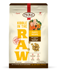 Canine Puppy Recipe Kibble in the Raw