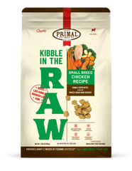 Canine Small Breed Chicken Recipe Kibble in the Raw