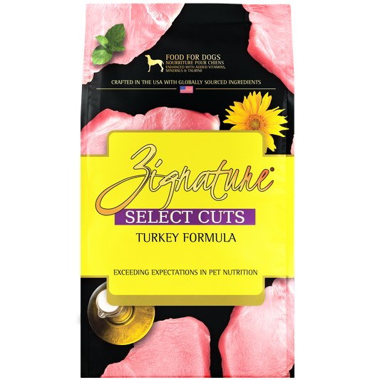 Zignature Select Cuts Turkey Formula, 25.0 lb
