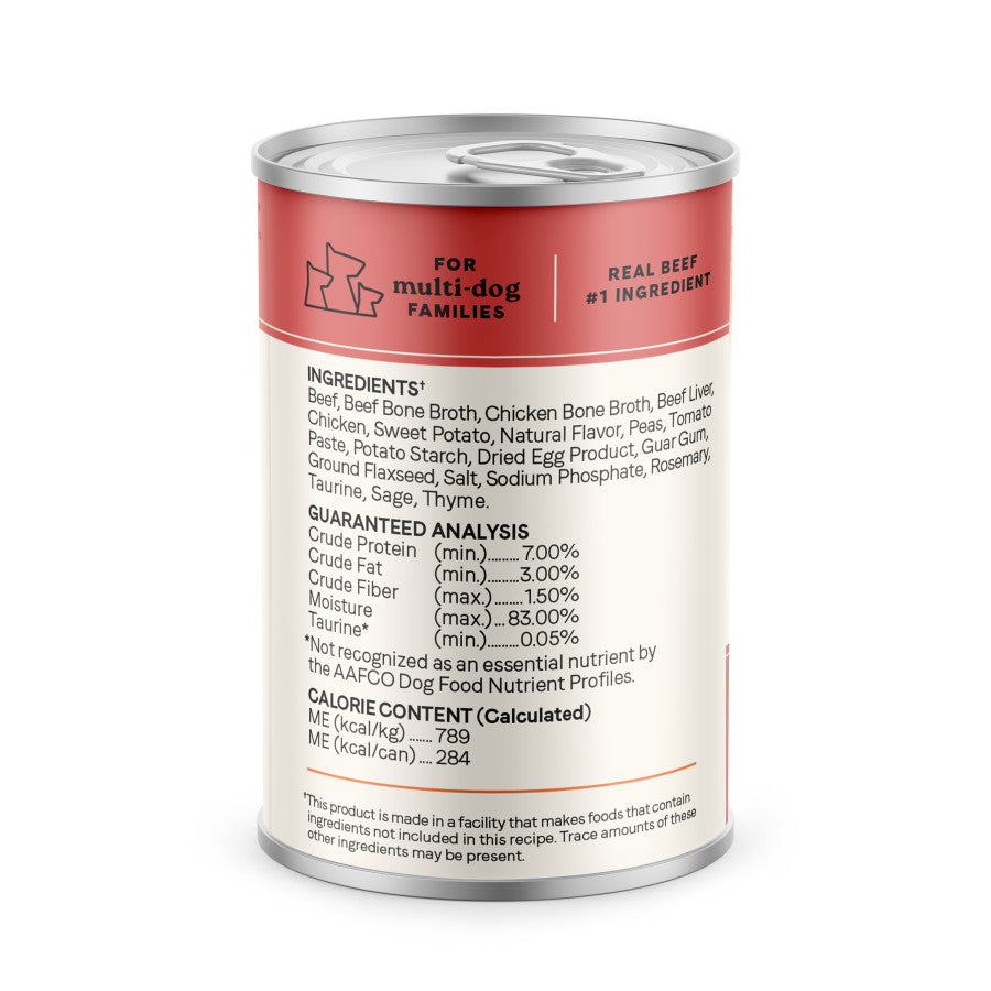 CANIDAE All Life Stages Chunky Stew Topper Beef & Vegetable, 6ea/12.7 oz