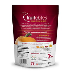 Fruitables Crunchy Baked Dog Treats Pumpkin & Cranberry, 1ea/7 oz