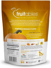 Fruitables Baked Dog Treats Pumpkin & Banana Flavor 7 Oz