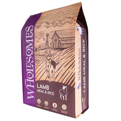 Wholesomes Dry Dog Food Lamb Meal & Rice, 1ea/40 lb
