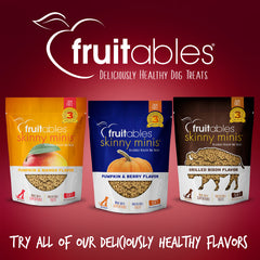 Fruitables Skinny Minis Soft Dog Treats Apple Bacon, 1ea/5 oz