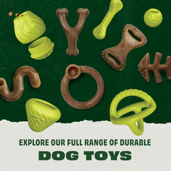 BENEBONE DOG BOUNCE RUBBER BONE MEDIUM