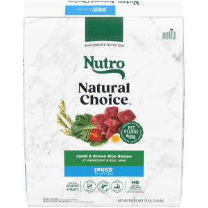 Nutro Natural Choice Puppy Dry Dog Food, Lamb and Brown Rice Recipe