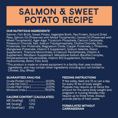 Canidae Pure Limited Ingredient Premium Adult Wet Dog Food, Salmon & Sweet Potato Recipe, 13 oz. (Case of 12), Grain Free