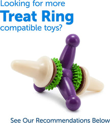 PetSafe Natural Rawhide Treat Ring Refills, Size C, Replacement Treats Busy Buddy Treat Ring Holding Toys, Large