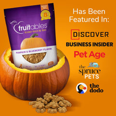 Fruitables Baked Dog Treats Pumpkin & Banana Flavor 7 Oz